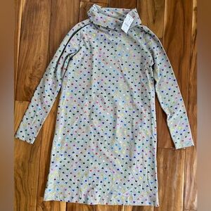 Crewcuts Heart Print Girl’s Dress Size 10-NEW
